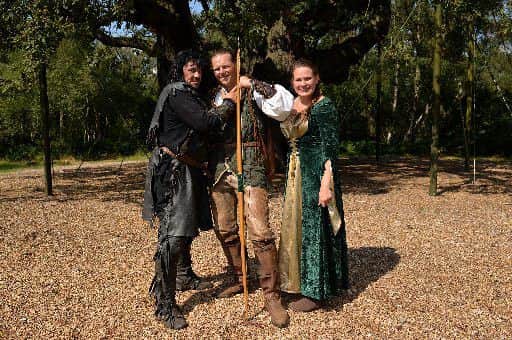 The 30th annual Robin Hood Festival at Sherwood Forest Country Park, re-telling the story of Robin Hood