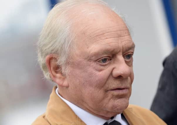 Sir David Jason pictured on set during filming of the latest Still Open All Hours. Picture: Marie Caley NDOS Open All Hours MC 4