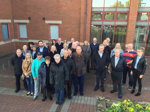 Bestwood Village residents attended an Ashfield District Council meeting at the Kirkby headquarters to object to Forge Mill - a home for ex-offenders