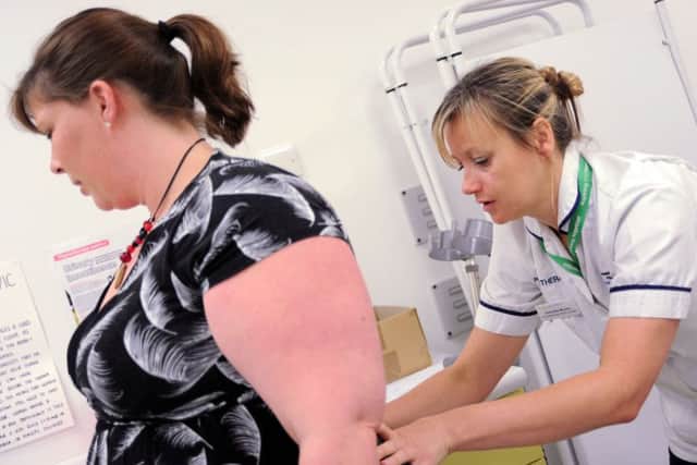 Samantha Musson Team Leader in the Womenâ¬"s Health and Continence Physiotherapy, works with Tori Draper.