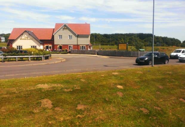 The site of the new Aldi store to be built on land at Oakleaf Close, Mansfield.