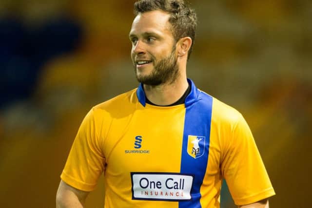 Chris Beardsley - very brief return to his old club on Tuesday.