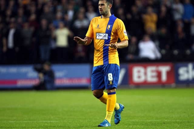Mansfield Town's Chris Clements
Picture by Dan Westwell