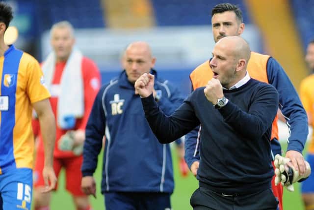 Mansfield Town v Newport County - Skybet League Two - One Call Stadium - Saturday 10th October 2015
Passion from Adam Murray at the end