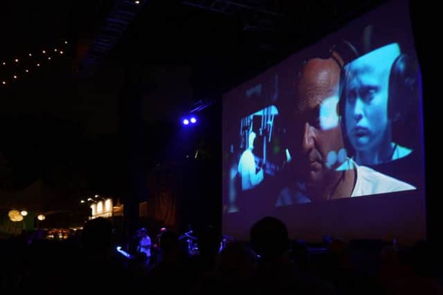 Asian Dub Foundation perform their soundtrack to George Lucas's debut feature film THX-1138.