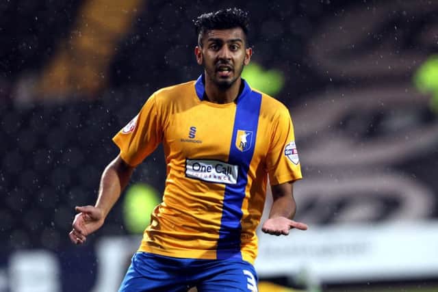 Notts County v Mansfield TownEnglish League Football - Sky Bet League TwoMeadow Lane Stadium, Nottingham, England.14th August 2015Mansfield Town's Mal BenningPicture by Dan Westwell (PLEASE BYLINE)dan.westwell@btinternet.com07793 733140