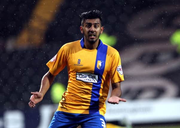 Notts County v Mansfield Town
English League Football - Sky Bet League Two
Meadow Lane Stadium, Nottingham, England.
14th August 2015

Mansfield Town's Mal Benning

Picture by Dan Westwell (PLEASE BYLINE)

dan.westwell@btinternet.com
07793 733140