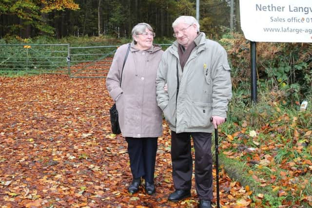 NMAC Couple who go lost in the woods at Church Warsop Rosemary & James Bedder