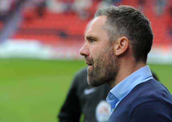 Picture: Andrew Roe/AHPIX LTD, Football, Sky Bet League One, Doncaster Rovers v Oldham Athletic, Keepmoat Stadium, 19/09/15, K.O 3pm

Oldham's interim manager David Dunn

Andrew Roe>>>>>>>07826527594