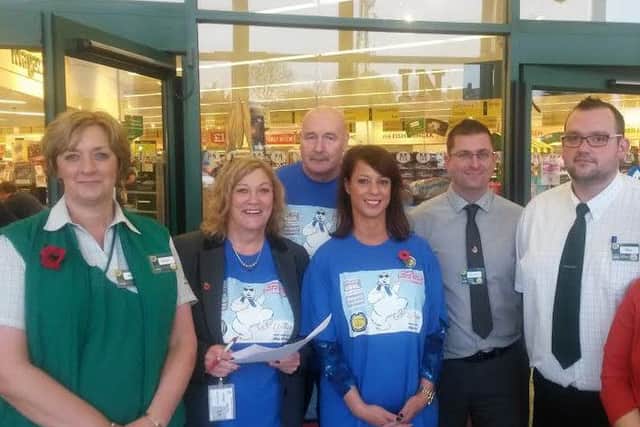 Staff at Morrisons, Eastwood