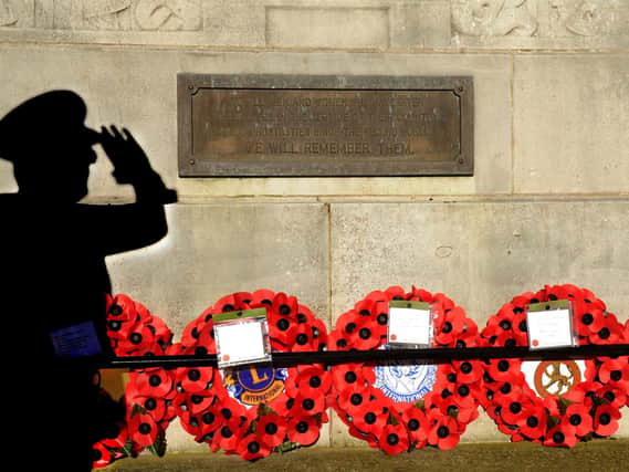 Remembrance services will take place across the district