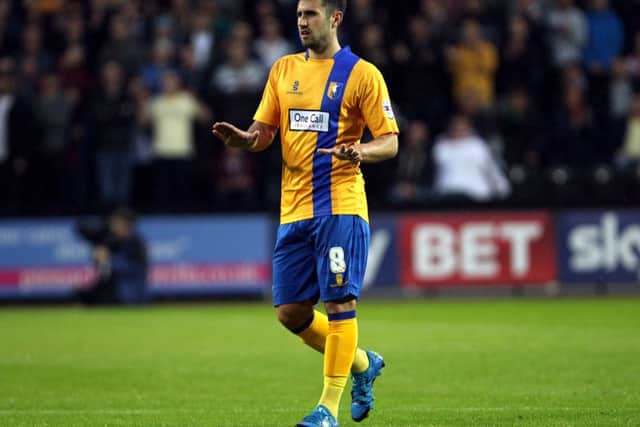 Mansfield Town's Chris Clements
Picture by Dan Westwell