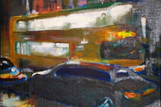 Late Bus, by Bob Evans