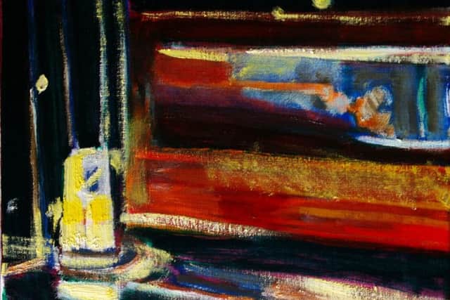 Red Bus, by Bob Evans