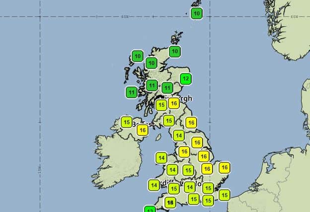 How long will the unseasonably warm November weather continue? Photo: Met Office