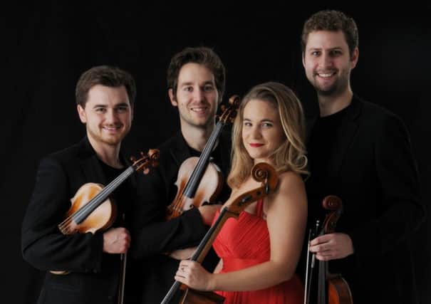 Piatti Quartet are appearing at Duffield Music in December 2015