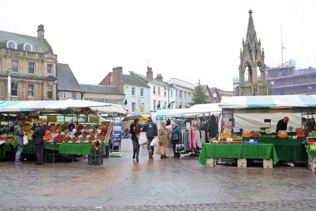 Mansfield Market Place.