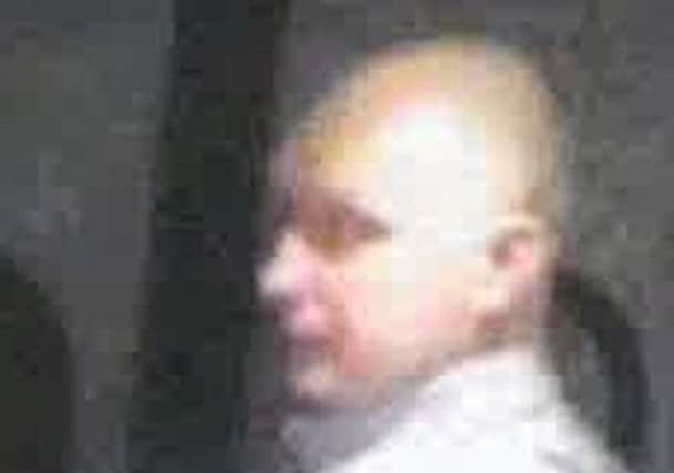 Police want to speak to this man after an incident on a train from Nottingham to Kirkby.