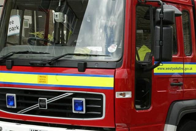 Fire crews were callled to Muffit Lane, Gomersal at around 4.15am.