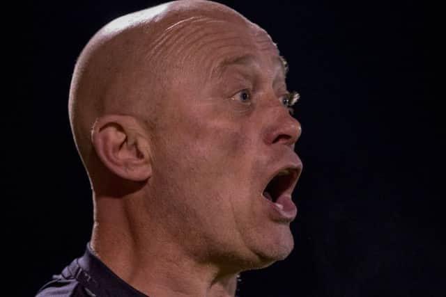 Alfreton chief Nicky Law.