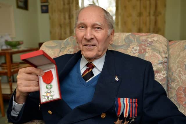 Veteran Geoff Cooper has been awarded the Legion D'Honneur for his involvement of the liberation of France in World War II