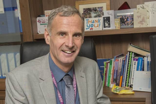 Headteacher of Ashfield School Richard Vasey