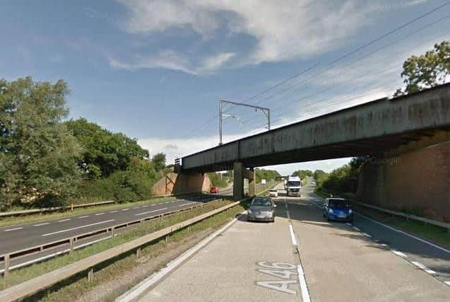 The incident occurred just south of the Kilnoulton island on the A46.