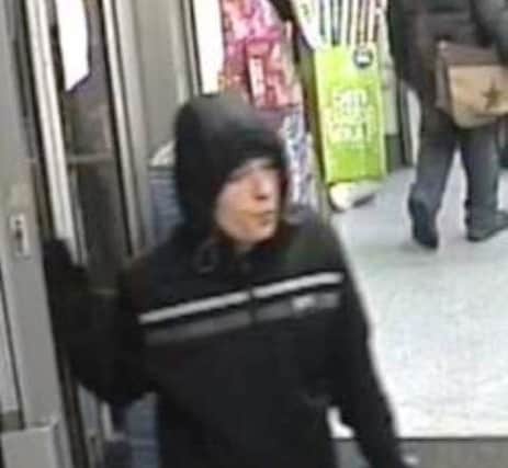 Nottinghaamshire POlice want to speak to this man in connection with a shop theft at B&M in Main Street, Bulwell on 28 November 2015.