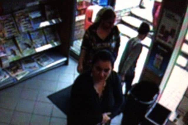 Nottinghamshire Police want to speak with these women in connection with a fraud incident in Sutton in Ashfield