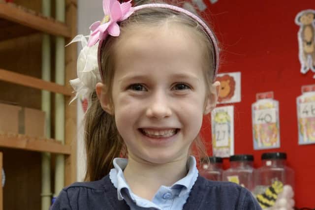 Children at Hady Primary School in Chesterfield share Christmas jokes. Iris Fenby, six