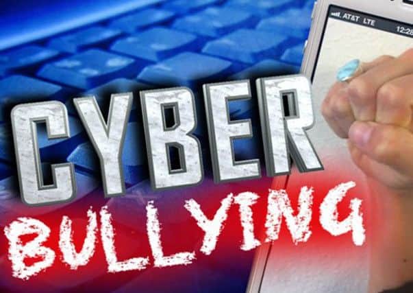 Cyberbullying logo.