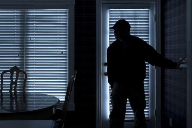 A home break in during the darker nights