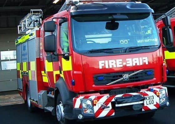 Fire engine.