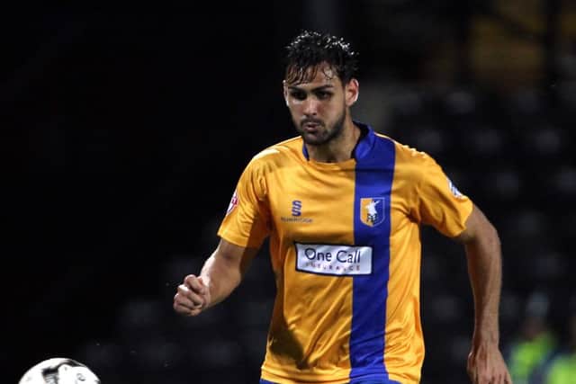 Mansfield Town's Ryan Tafazolli.