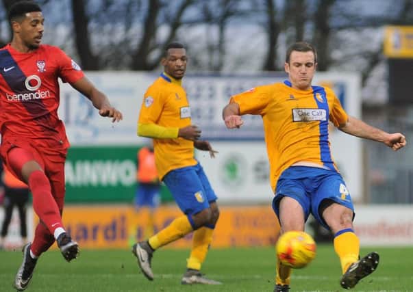 Mansfield Town v York City - Skybet League Two - One Call Stadium - Saturday 28th December 2015

Lee Collins in action