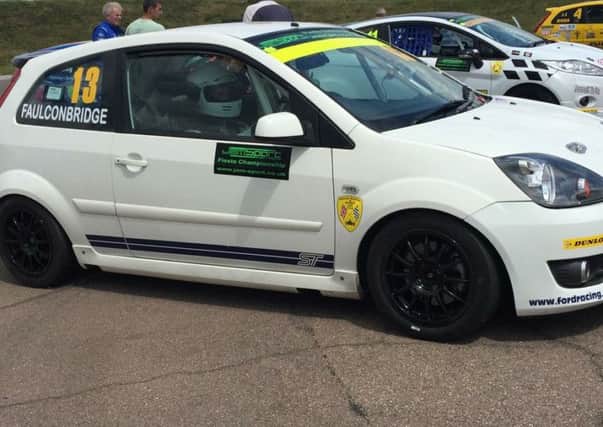 RACING AHEAD -- young Mansfield driver Ryan Faulconbridge is looking to build on a successful debut season in the Ford Fiesta ST Championship.