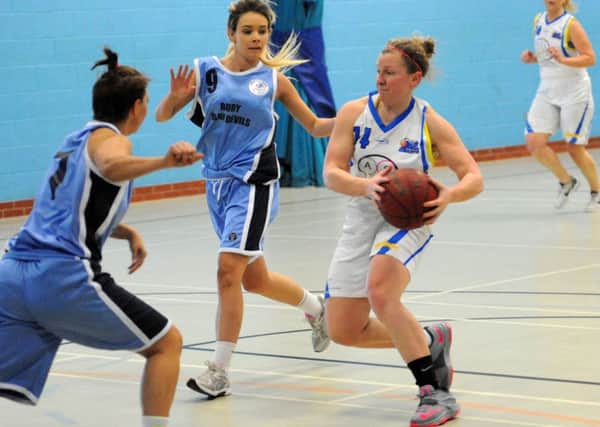 GIANTS FELLED -- Mansfield Giants' women's side went down 66-44 in their latest National Basketball League match.
