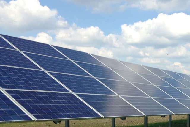 A solar farm similar to the one which is being proposed for Lowton