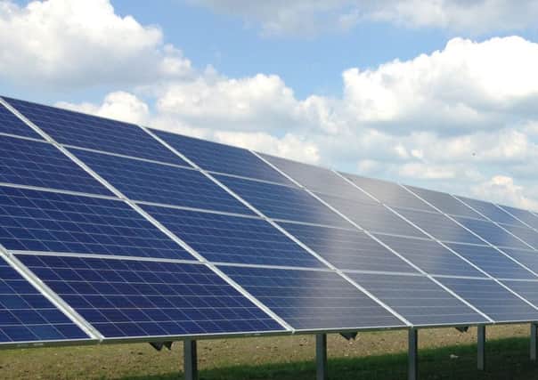 A solar farm similar to the one which is being proposed for Lowton