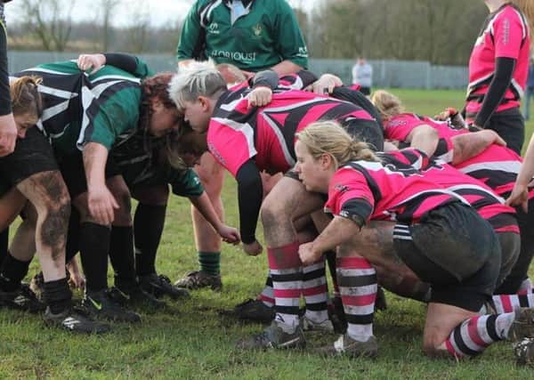 ACTION from Ashfield Ladies superb 22-0 whitewash of Scunthorpe Ladies that kept them top of the table.