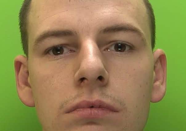 Prolific and abusive shoplifter Ricky Lee Butler has been banned from a number of shops in Kirkby-in-Ashfield. Picture from Nottinghamshire Police.