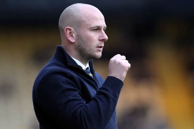 Mansfield Town Manager Adam Murray Pic by Dan Westwell.