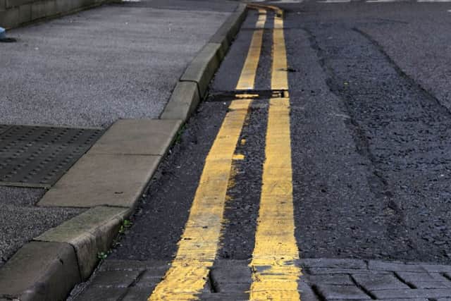 Double yellow line parking. Picture: Andrew Roe