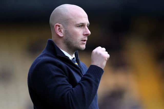 Mansfield Town Manager Adam Murray Pic by Dan Westwell.