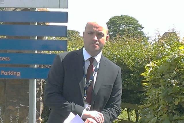 Headteacher Mike Smith.