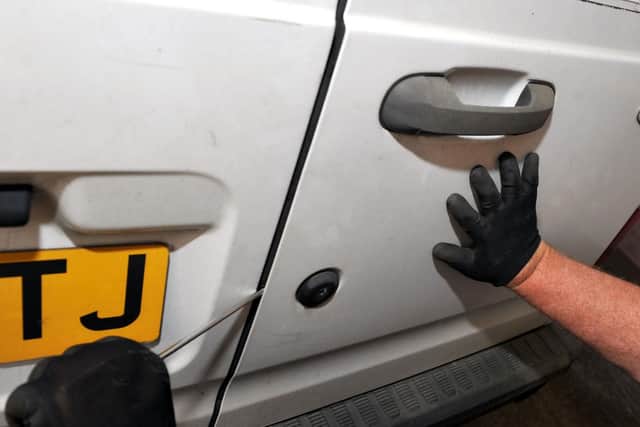 Police have urged vigilance after a spate of thefts from vans in Hartlepool.