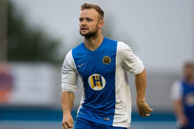 BACKS TO THE WALL -- a goal by Ellis Wall failed to prevent a costly defeat for Clipstone against Pickering Town on Saturday.