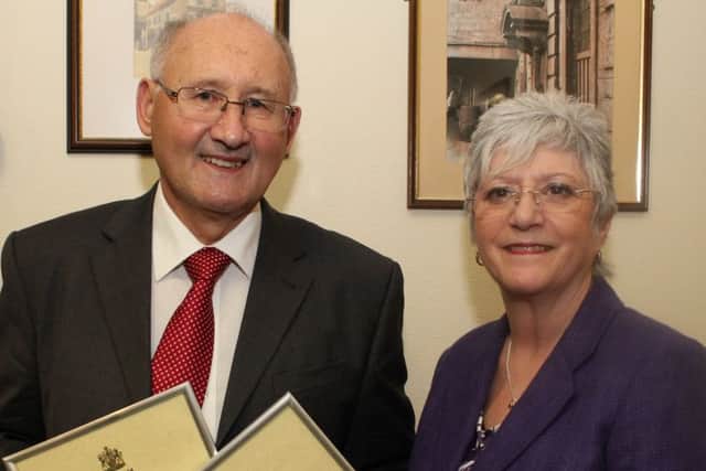 Bill Taylor and Executive Mayor, Kate Allsop