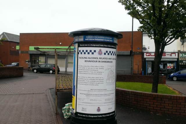 Shirebrook Market Place.