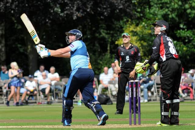 SIX-HITTER -- Derbyshires one-day captain Wes Durston will be hoping to unleash more shots like this in 2016.